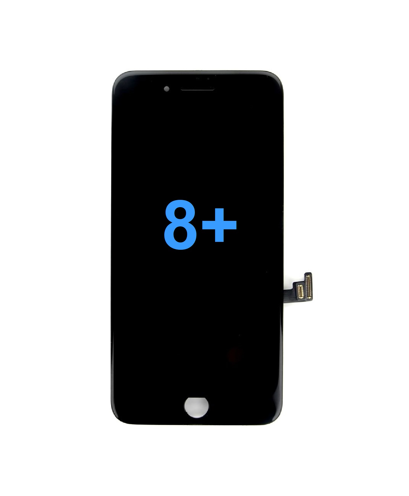 Platinum LCD Assembly for use with iPhone 8 Plus (Black)