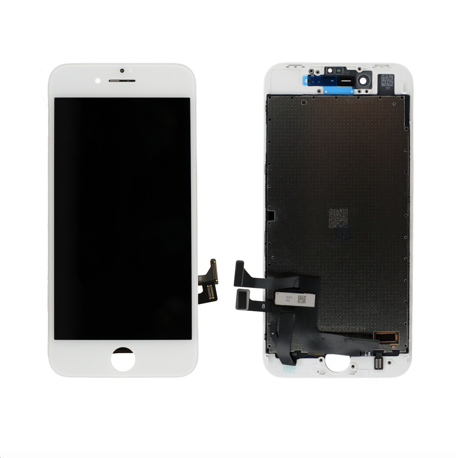 Platinum LCD Assembly for use with iPhone 8 (White)