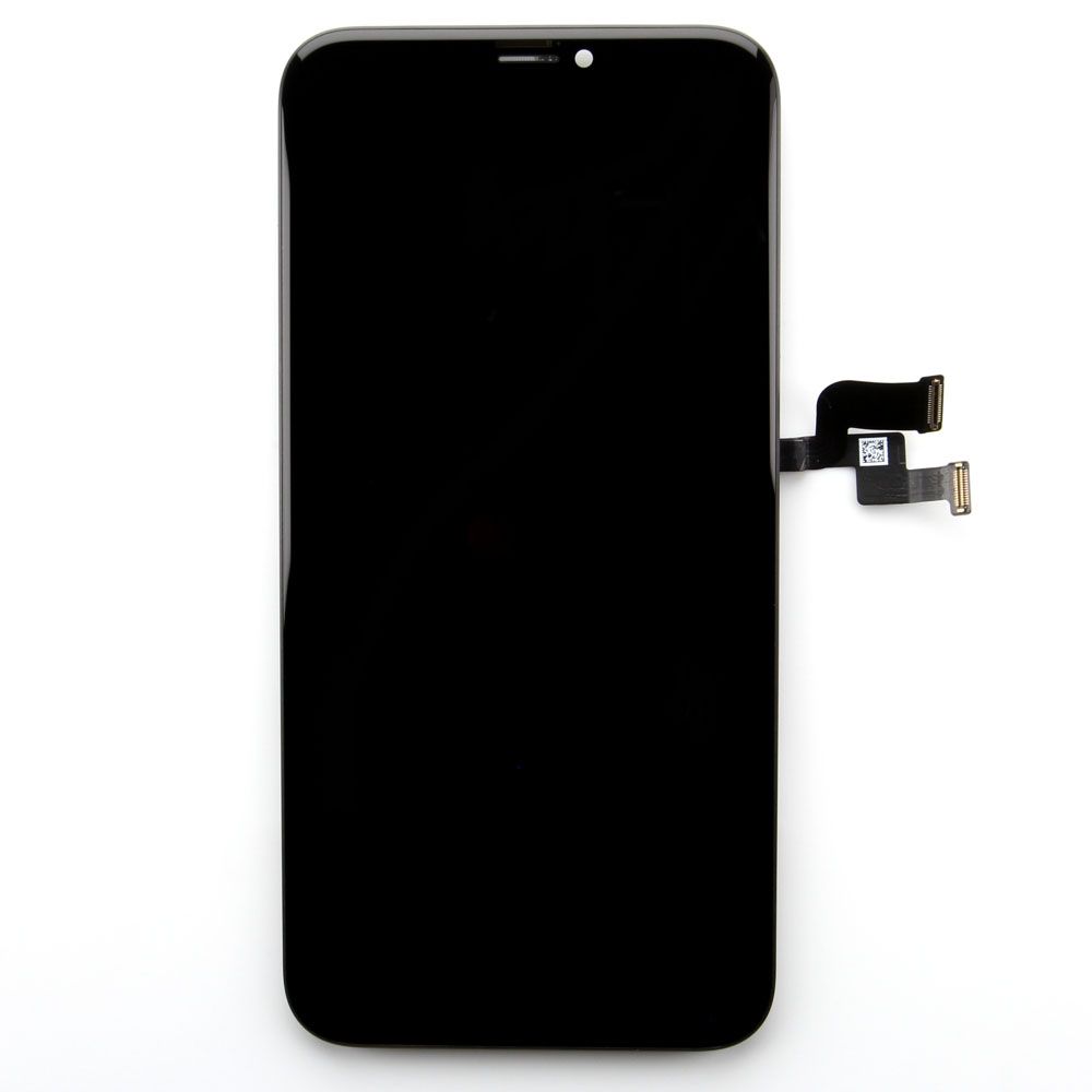 Platinum OLED for use with iPhone XS (Black)