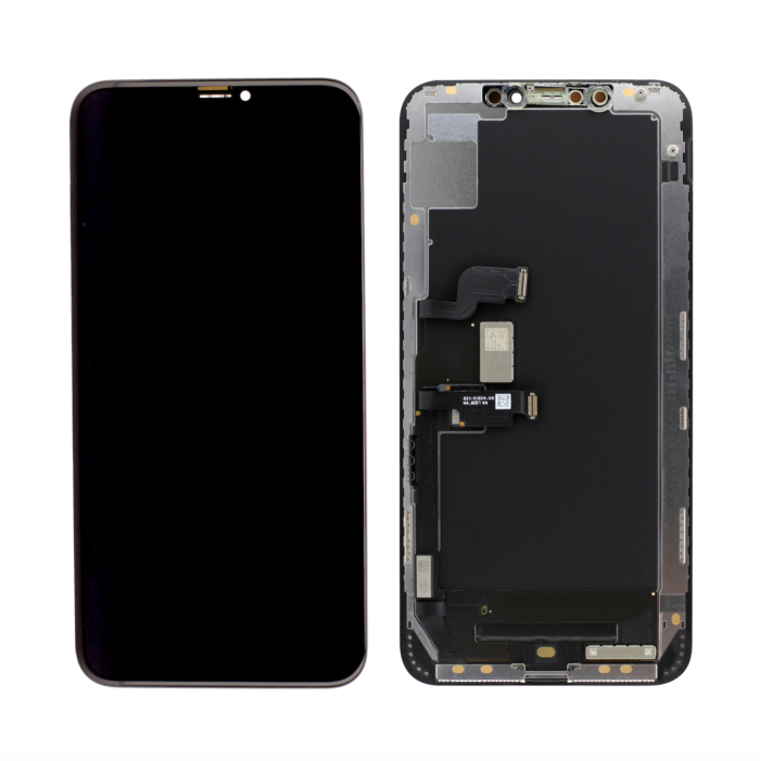 Platinum Soft OLED Assembly for use with iPhone XS Max ( Black)